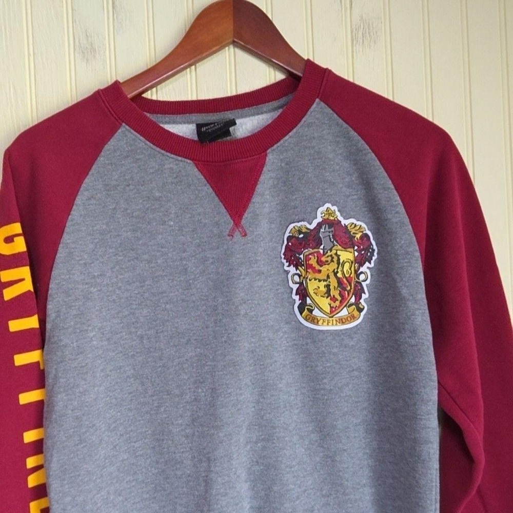 Wizarding World Of Harry Potter Sweatshirt Womens XS Gray Gryffindor Pullover
